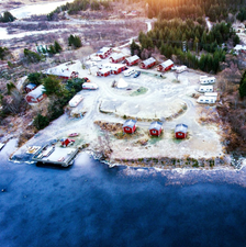 Camp ground from the air